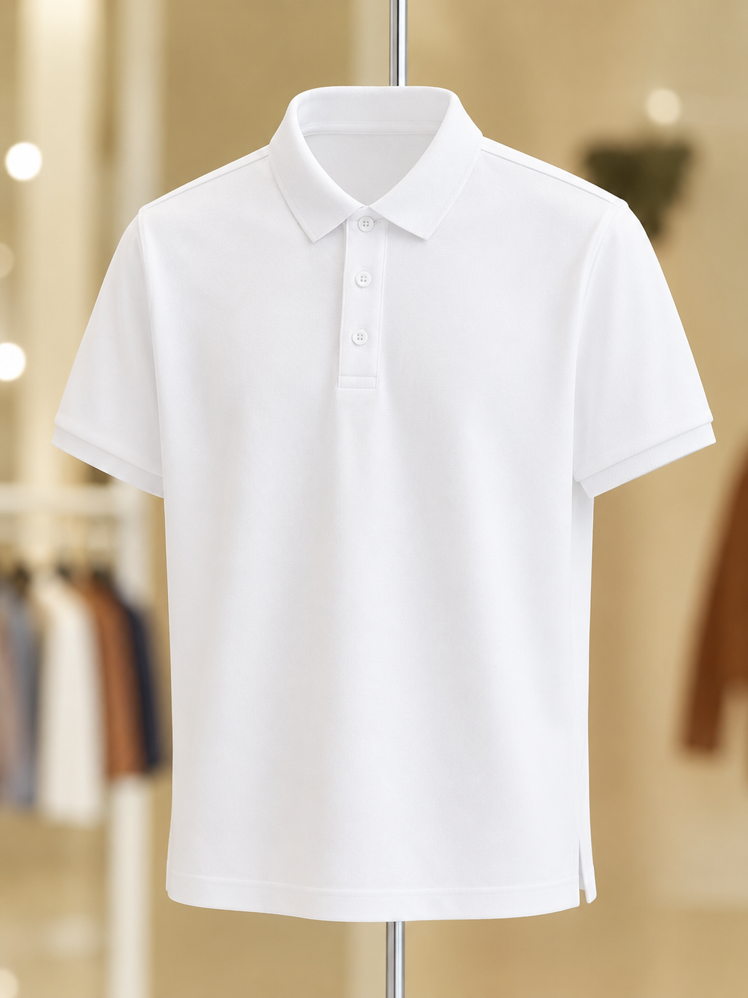 Cotton Polo – 220 GSM Airtex | Classic Fit