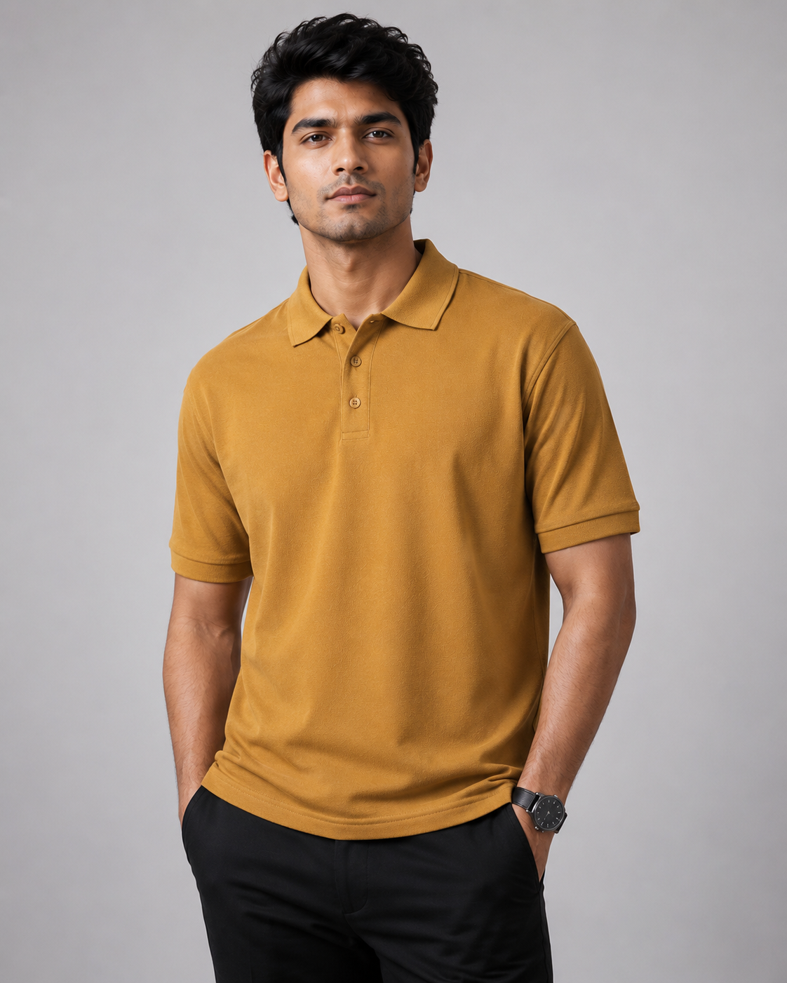 Cotton Polo – 220 GSM Airtex | Classic Fit
