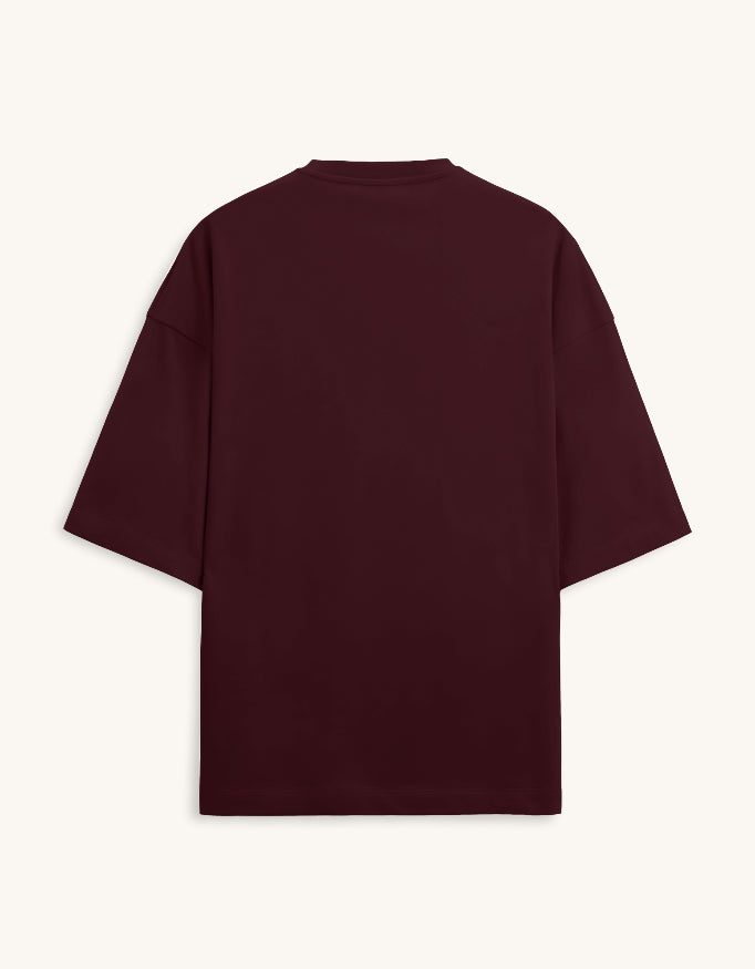Unisex Terry Oversized Tee – 260 GSM French Terry