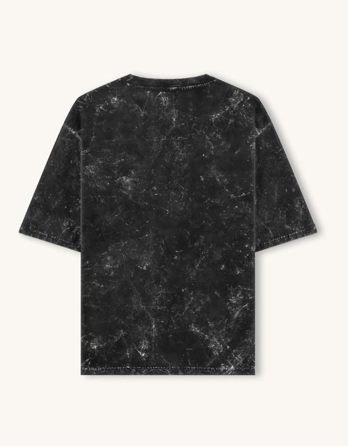 Acid-Wash Oversized Tee – 240 GSM Cotton