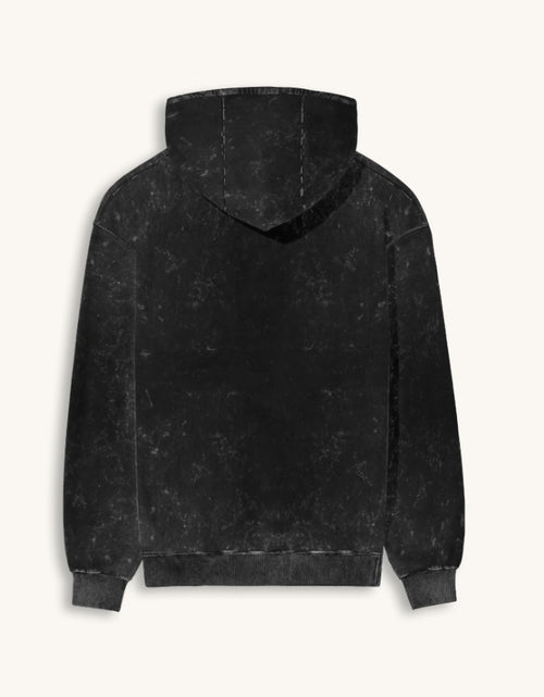 Acid-Wash Oversized Hoodie – 300 GSM Heavyweight Fleece