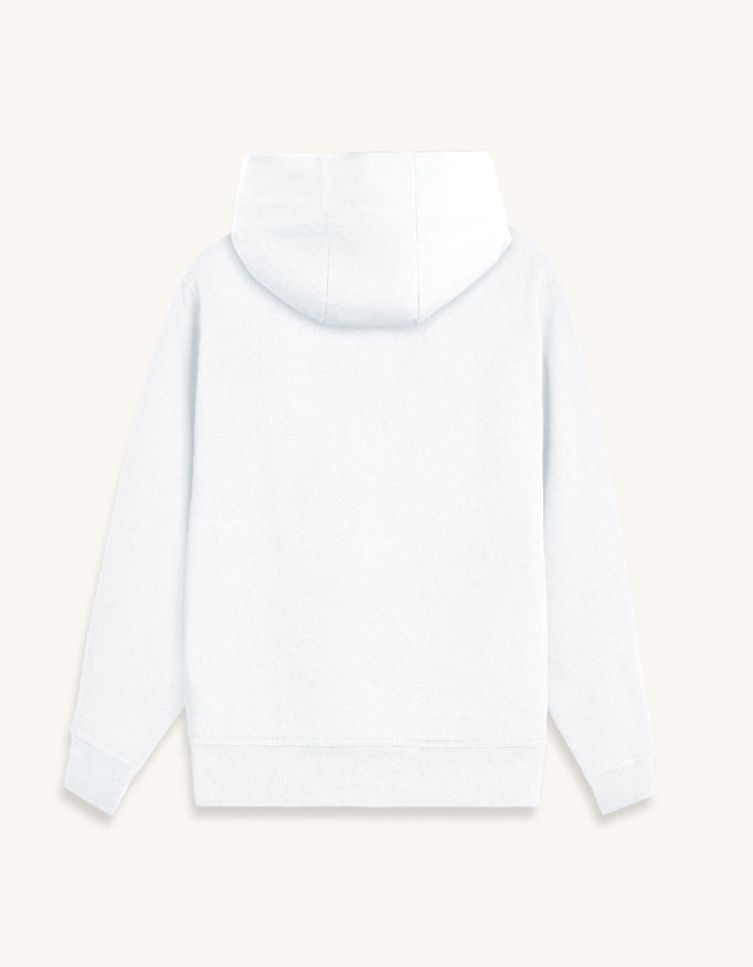 Unisex Zip Hoodie with Ribbed Cuffs — 400 GSM