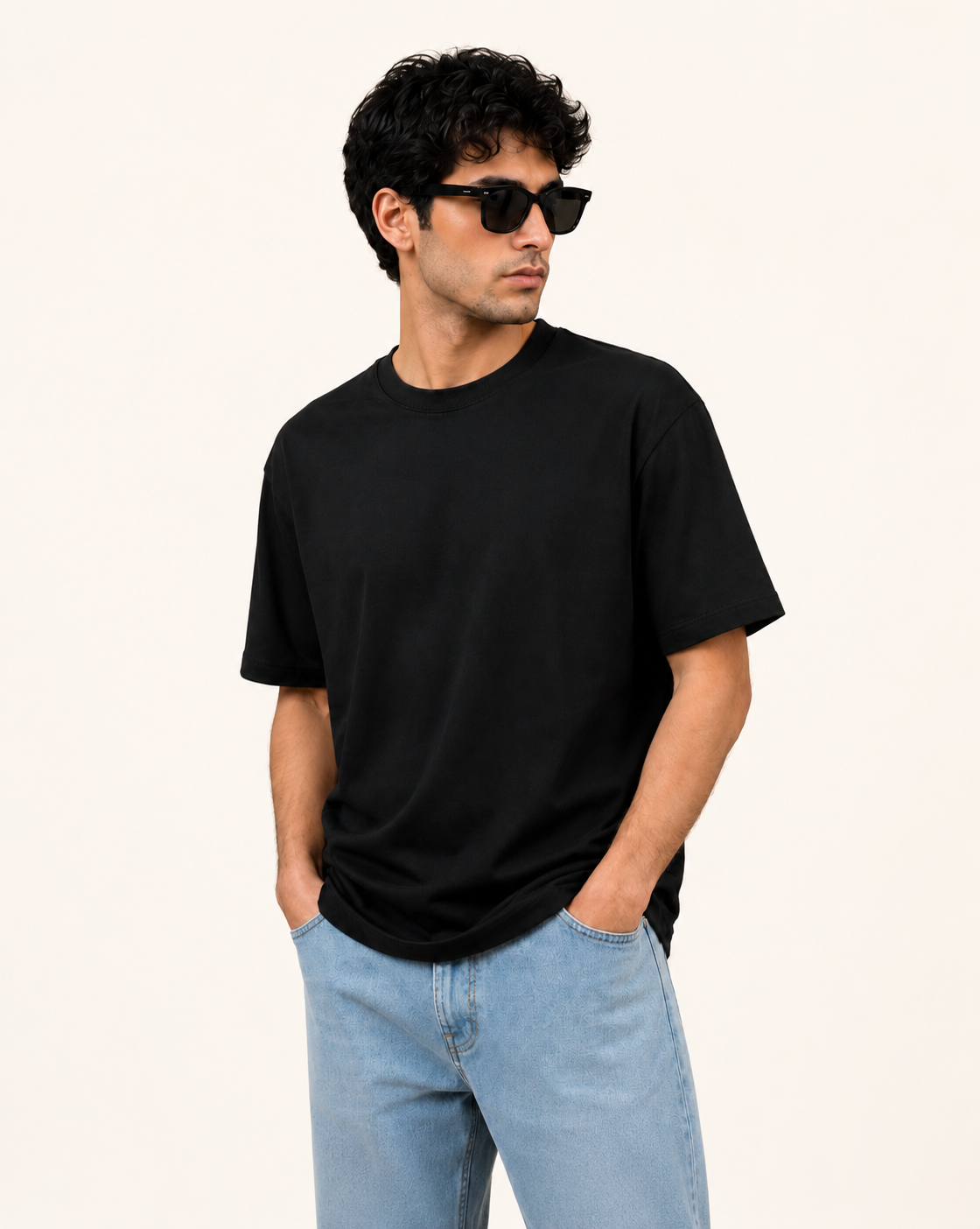 Classic Crew Neck Tee – 100% Cotton