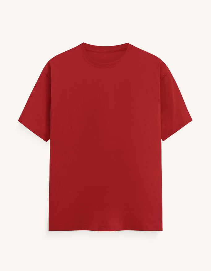 Classic Crew Neck Tee – 100% Cotton