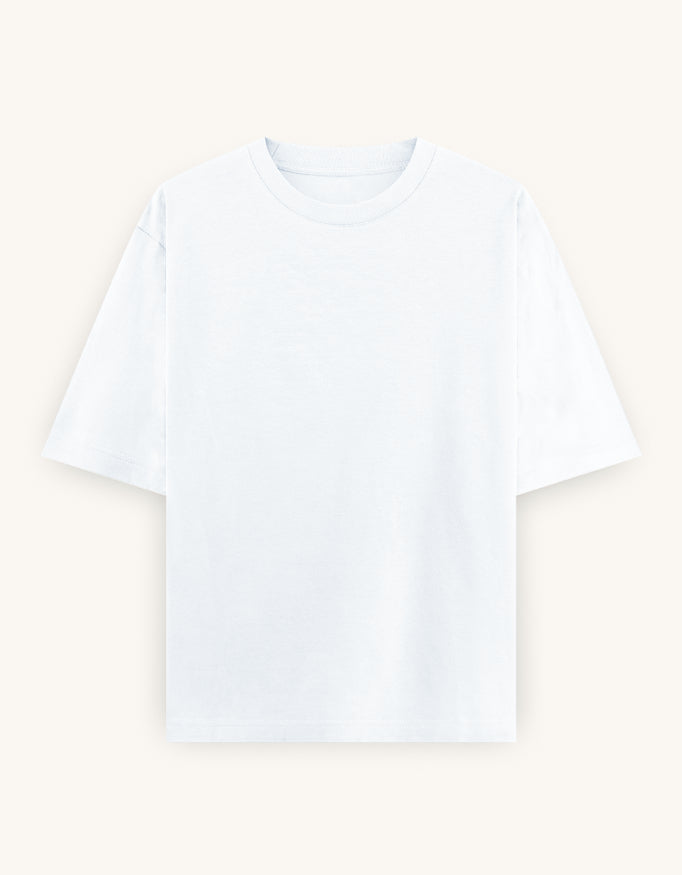 Unisex Oversized Heavyweight Cotton Tee – 240 GSM | Signature Fit