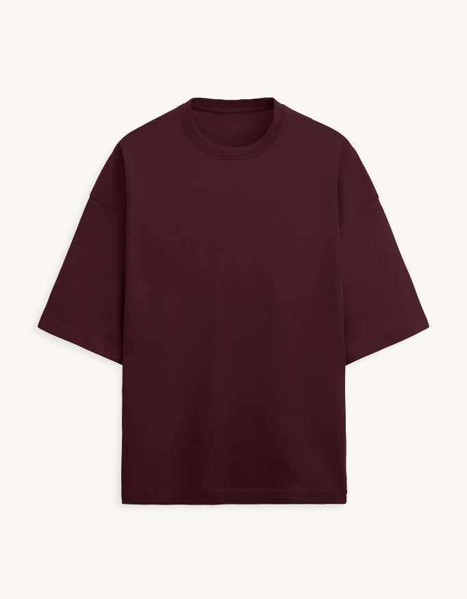Unisex Terry Oversized Tee – 260 GSM French Terry