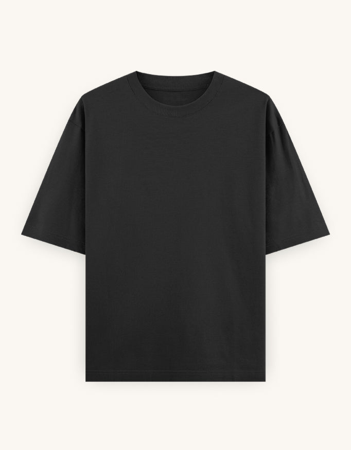 Unisex Oversized Heavyweight Cotton Tee – 240 GSM | Signature Fit
