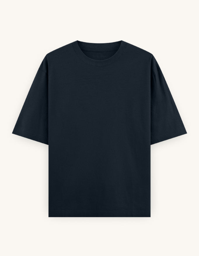 Unisex Oversized Heavyweight Cotton Tee – 240 GSM | Signature Fit