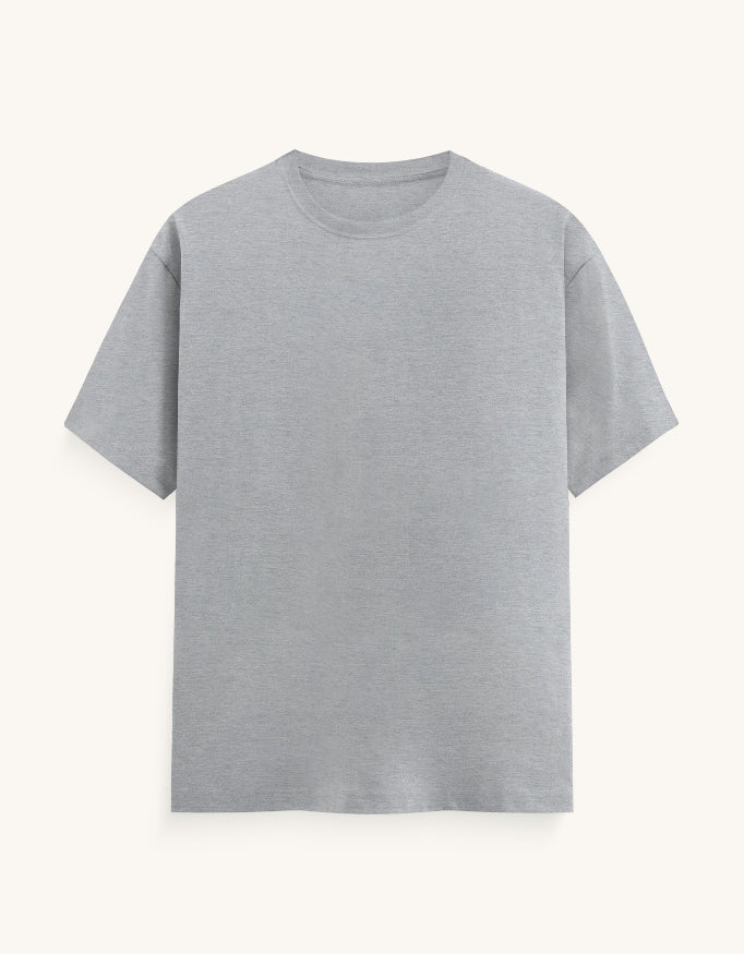 Classic Crew Neck Tee – 100% Cotton