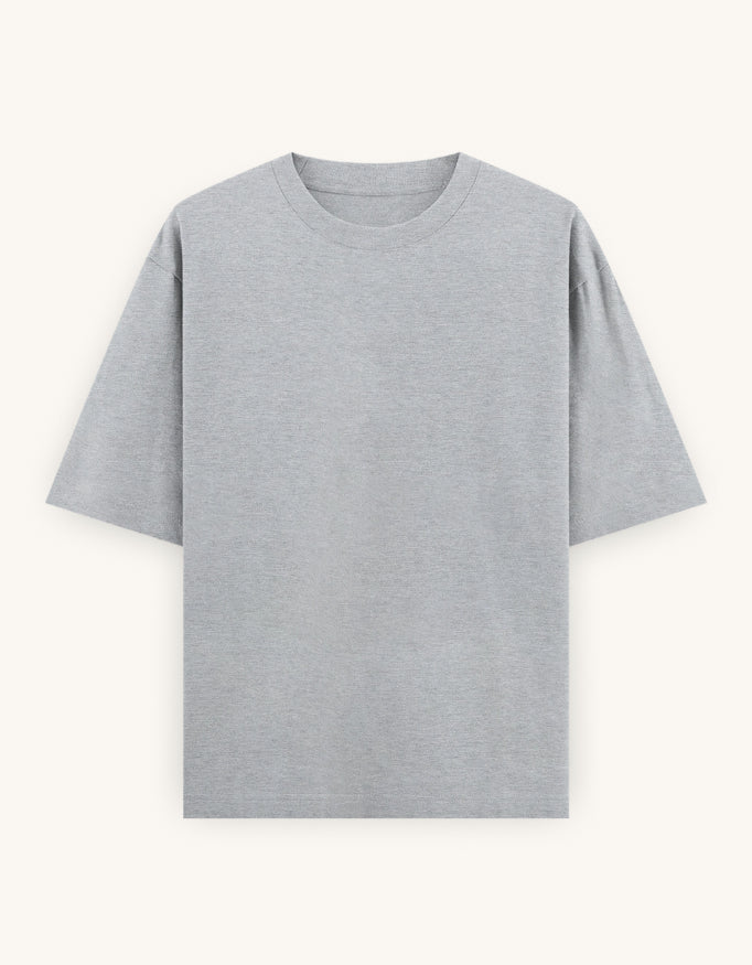 Unisex Oversized Heavyweight Cotton Tee – 240 GSM | Signature Fit