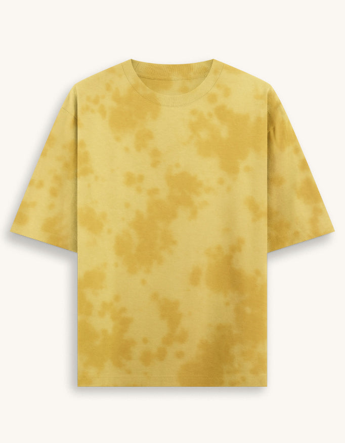 Tie-Dye Oversized Tee – 260 GSM Cotton-Poly Blend