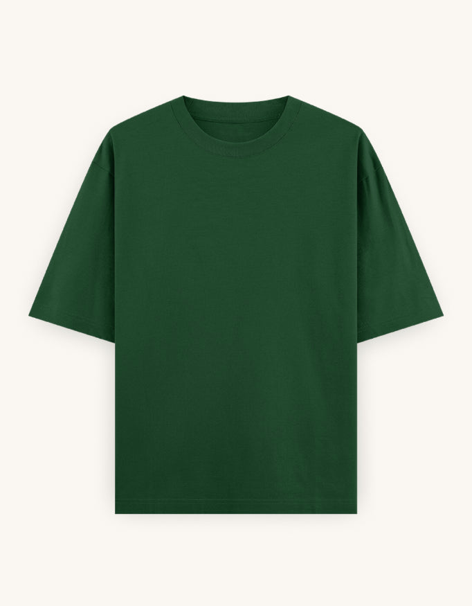 Unisex Oversized Heavyweight Cotton Tee – 240 GSM | Signature Fit