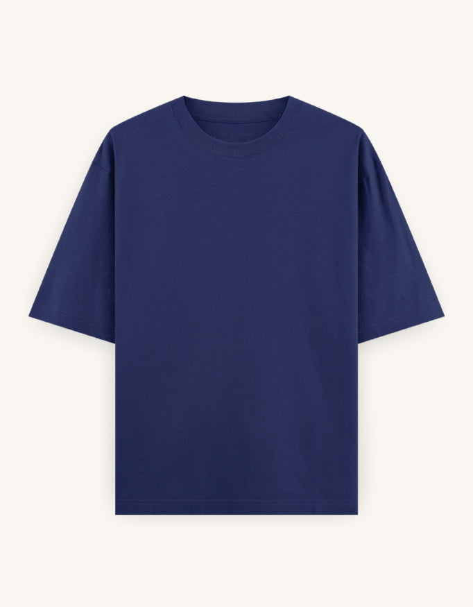 Unisex Oversized Heavyweight Cotton Tee – 240 GSM | Signature Fit
